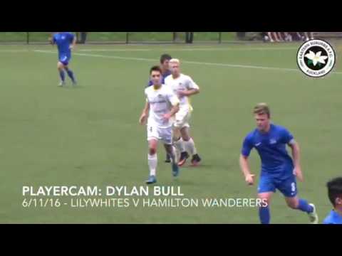 NYL | PlayerCam on Dylan Bull during today's New Zealand Football National League game against Hami
