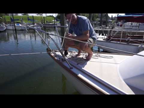 Cape Dory 25D Exterior Refit Part 6