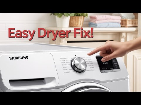 How to fix Samsung dryer error code 3C! **FULL GUIDE** (Works 2026)