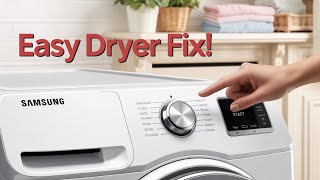 How to Fix Samsung Dryer Error Code 3C (Full Guide)