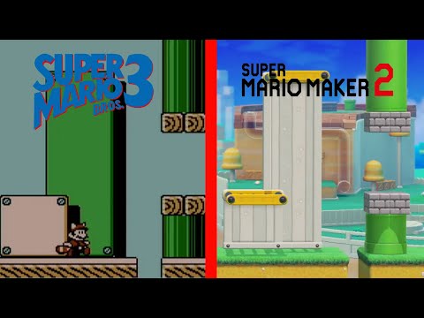 Recreating Super Mario Bros. 3's 1-1 in Super Mario Maker 2 (SM3DW Style)