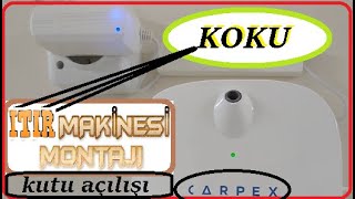 Carpex Otomatik koku Makinesi kutu açılışı ve Montajı ,Automatic fragrance machi