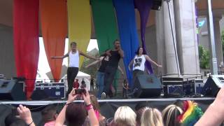 Denver Dance with Fab Morvan from Milli Vanilli, Pride 2012, &quot;take it as it comes&quot;