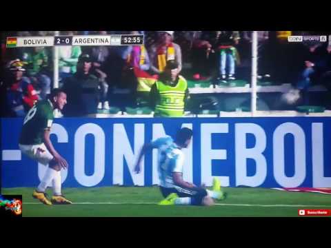 Bolivia vs Argentina 2-0 28/03/2017 Eliminatorias Mundial 2018