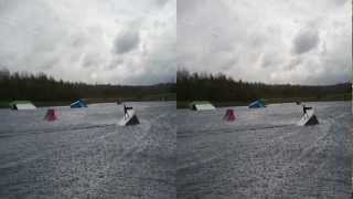 preview picture of video '3D Wakeboarding @ Sheffield Cable Waterski'