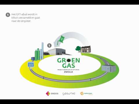 Infographic groengas
