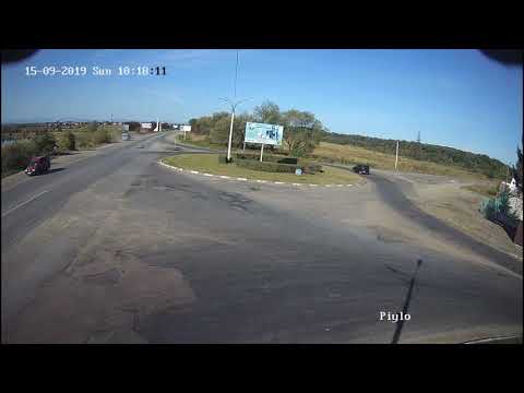 У мережі оприлюднили відео ДТП у Калуші, де загинув 67-річний чоловік