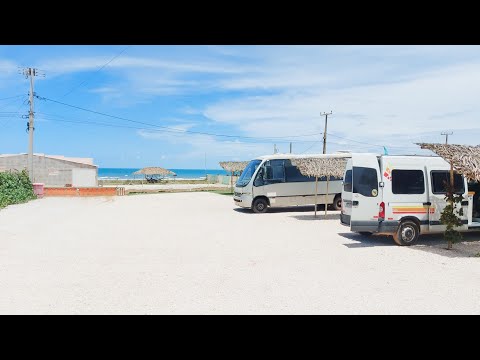 Camping Vida Nova, Icapui, Ceará, na divisa com Tibau, no Rio Grande do Norte. 
