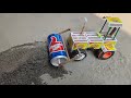 Matchbox Road Roller At Home DIY Soda Can Road Roller