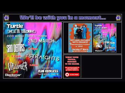 LIVE FROM THE PURPLE TURTLE READING - Turtle Underground - San Demas/The Straights/Villumier