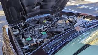 1982 Rolls-Royce Silver Spirit Engine Compartment