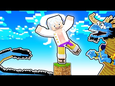 One Piece Minecraft, But we only have One Block...