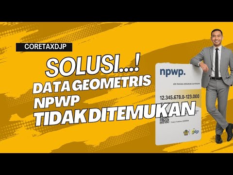 Tutorial Daftar NPWP Online video thumbnail