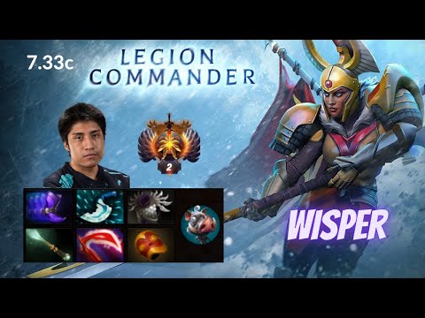 WISPER - LEGION COMMANDER [OFFLANE][7.33C]