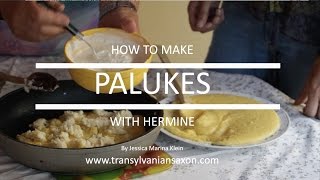 Palukes Cooking class/ Palukes Koch Unterricht - (Transylvanian Saxon Documentary)