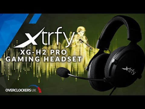 Cherry XTRFY H2 Ausinės CORDED - Juodas video