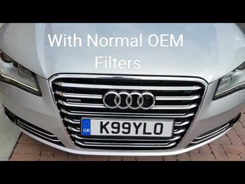 Audi A8 D4 4.2tdi OEM Air filters vs K&N