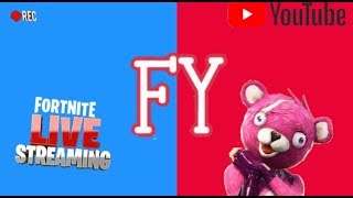 【LIVE】【Fortnite】FY_Anzuの初ライブ！
