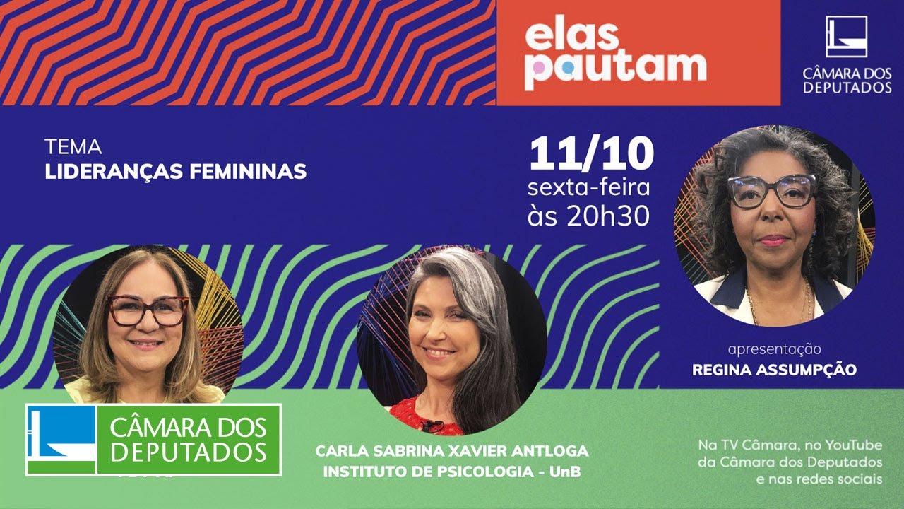 #ElasPautam - Lideranças femininas - 10/10/2024