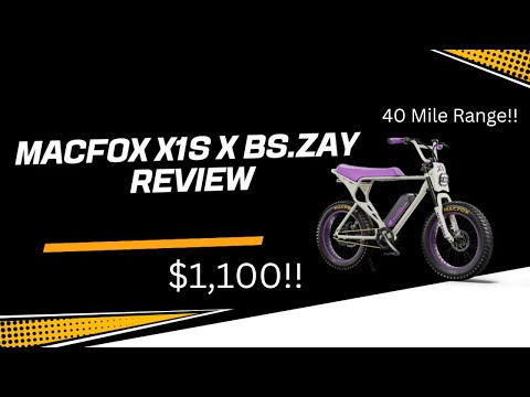 The MACFOX X1s Limited Edition Is A Steal Deal Compared to the Super 73!! (Ride And Review)