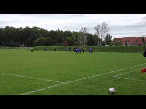 Tedda nickar en hörna tätt över