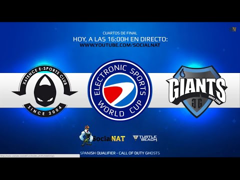 x6tence VS Giants: Cuartos Torneo Clasificatorio ESWC COD (II QUALIFIER)