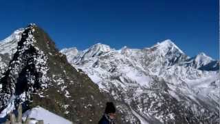 preview picture of video 'View from top of Bali pass (4950 m)'