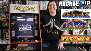 Arcade1Up 3 in 1 PartyCade with Pac Man, Galaga, and Galaxian Review!
