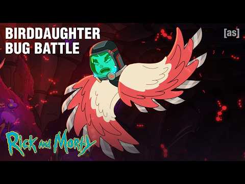 Birddaughter Bug Battle | Rick and Morty | adult swim