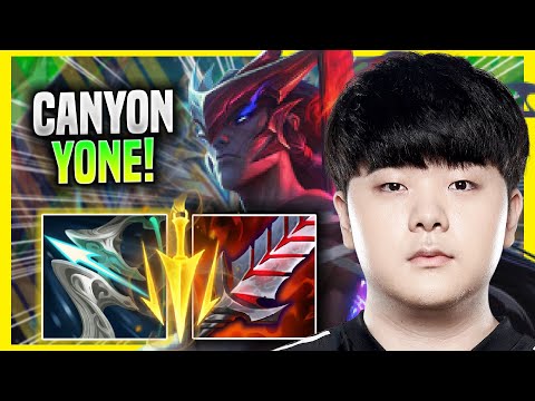 CANYON TRIES YONE WITH NEW BUFFS! - DK Canyon Plays Yone MID vs Viktor! | Season 2022