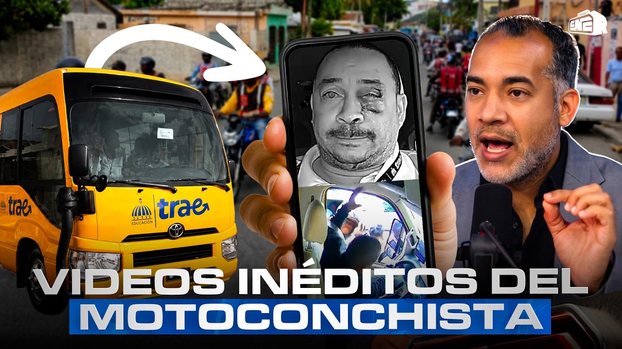 ¡GIRO INESPERADO! BRITO REVELA VIDEOS INÉDITOS DEL MOTOCONCHISTA AGREDIÓ A CHOFER ESCOLAR