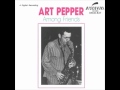Art Pepper round about midnight