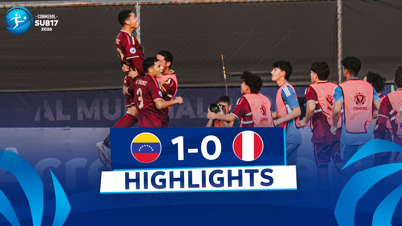 Venezuela U17 vs Peru U17 Highlights