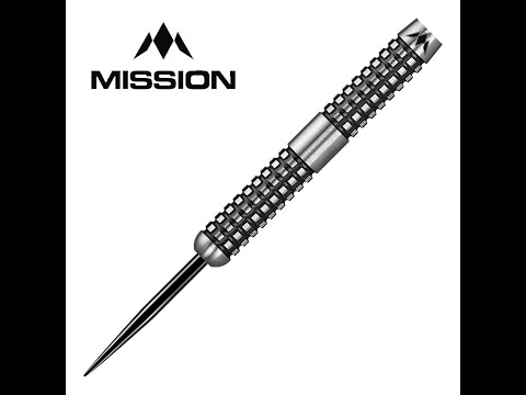 Mission Quadrant M4 23 gram Steel Tip Darts - Quad Grip - D1859