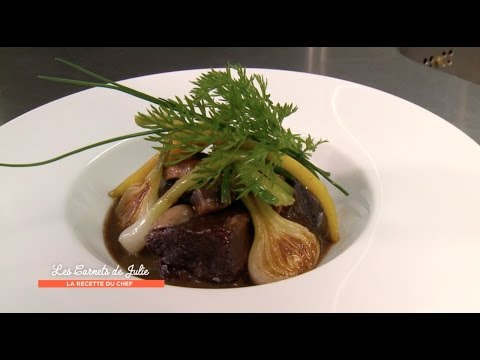 Recipe: Thierry Marx's Beef Bourguignon - Julie's Notebooks - Beef Bourguignon!