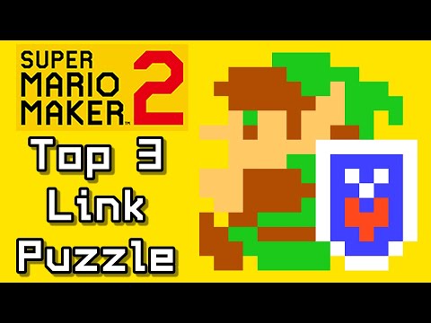 Super Mario Maker 2 Top 3 LINK - PUZZLE Courses (Switch)