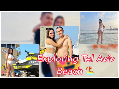 Exploring Tel Aviv Beach 🌊🏖