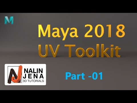 Maya 2018 UV Editor Toolkit - Part 01