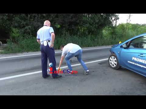 Accident la Castilio pe DN58 la 5 km de Resita