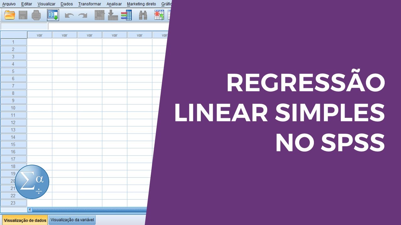 Regressão Linear Simples no SPSS (Aula 11)