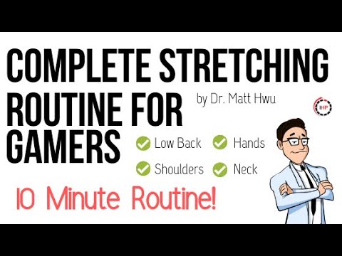 Daily Full-body Stretching Routine for Gamers  [10 Minutes] | 1HP