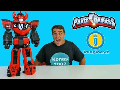 Imaginext Power Rangers Morphin Megazord ! || Toy Review || Konas2002