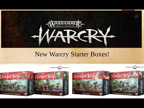 Grading the NEW Warcry Faction Starter Boxes