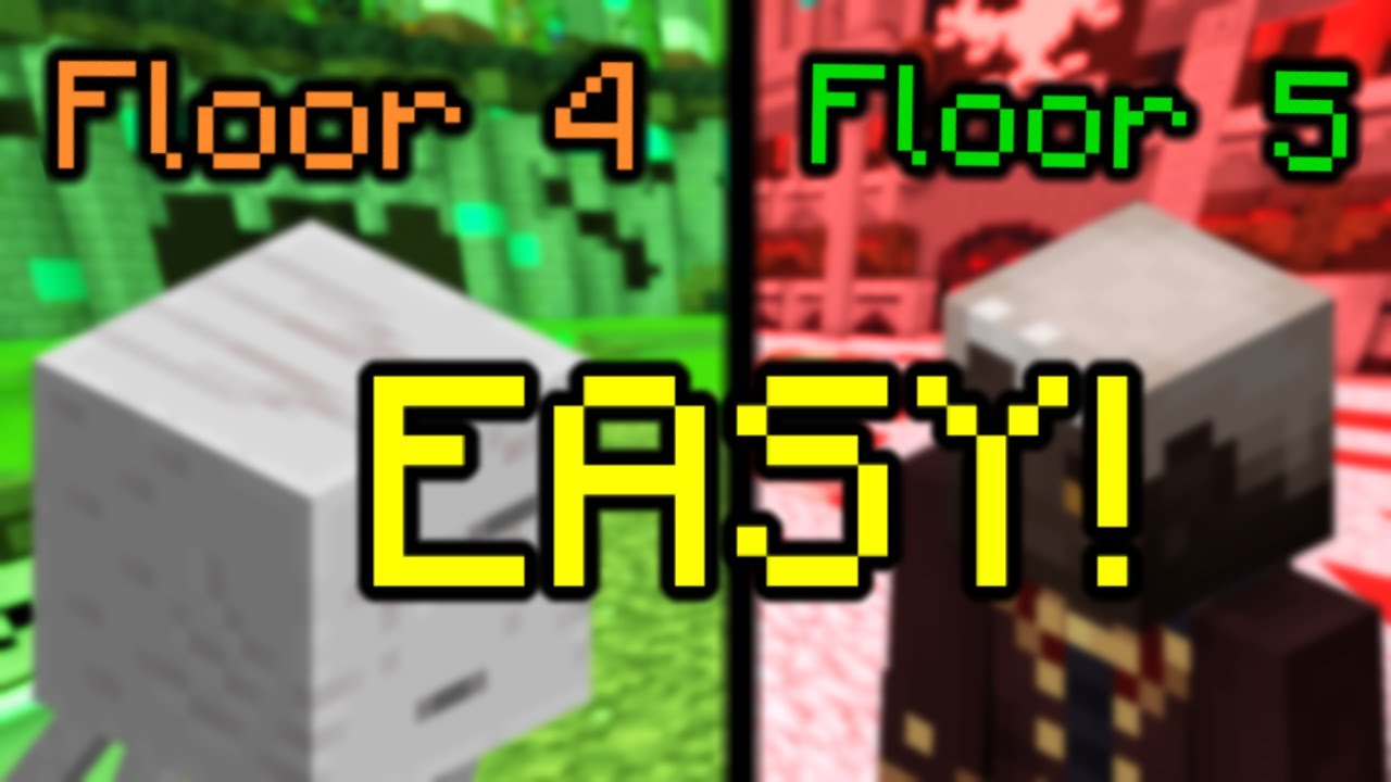 How I DESTROYED Floor 5 On IRONMAN! (Hypixel Skyblock IRONMAN) [19]