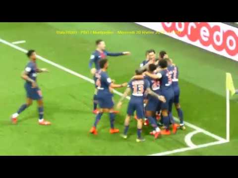 PSG / Montpellier 20.02.2019 : 5-1 (L1 J17) 5/5 : Les buts du PSG ou presque...