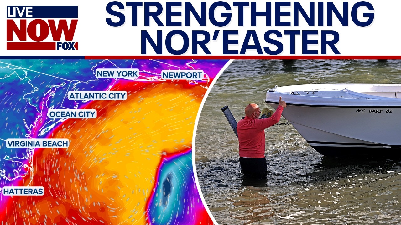 Nor’easter brings heavy rain, coastal floods to Jersey Shore