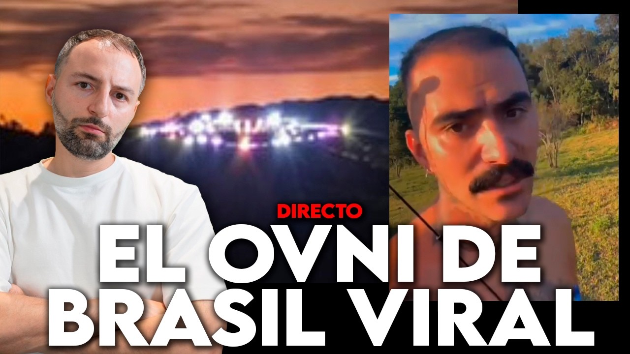 🔴Se hace VIRAL un Brasileño que grabó un OVNI IMPRESIONANTE