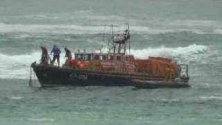 preview picture of video 'Sennen Cove RNLI Tyne class Lifeboat'