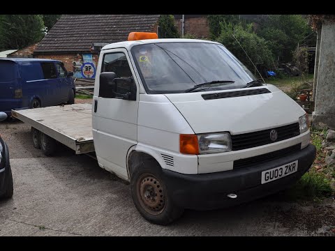 VW T4 transporter 2.5tdi ACV recovery truck - Out and running but have to sort the wings and exhaust