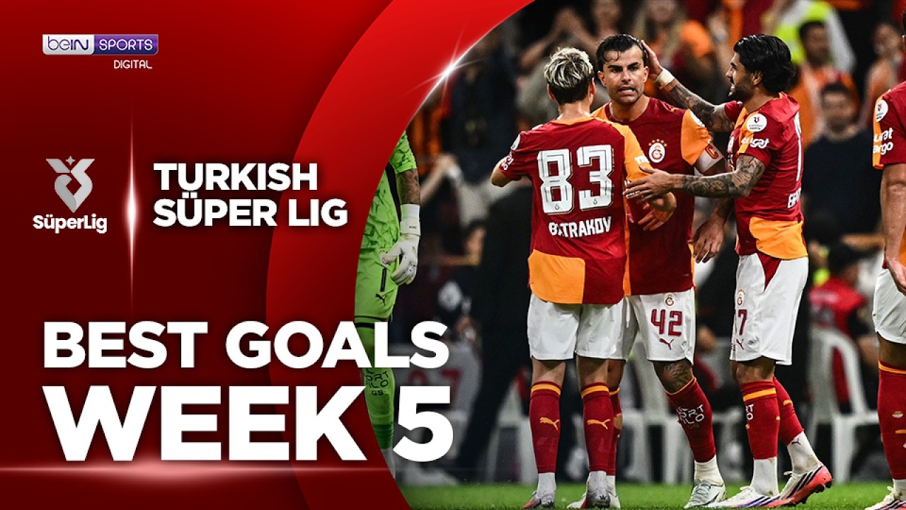 GOAL FEST in Thrilling Matchups! | The Best Goals from Week 5 | Super Lig 2026/2027